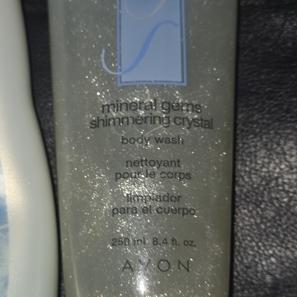 Avon Mineral Gems Shimmering Crystal Body Wash Large 8.4floz - Picture 4 of 4